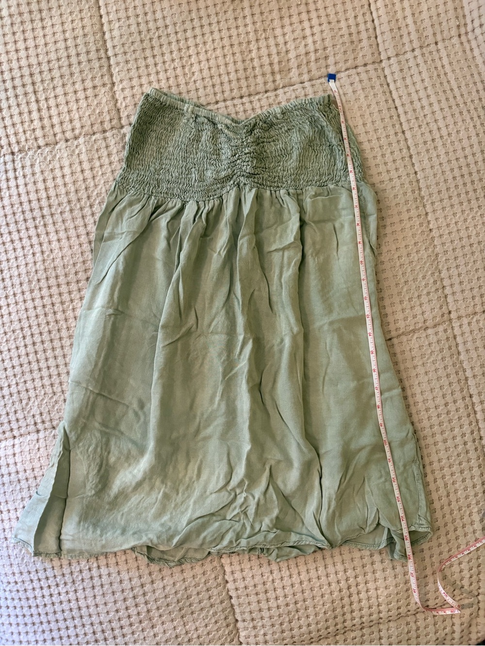 Strapless dress / cover up